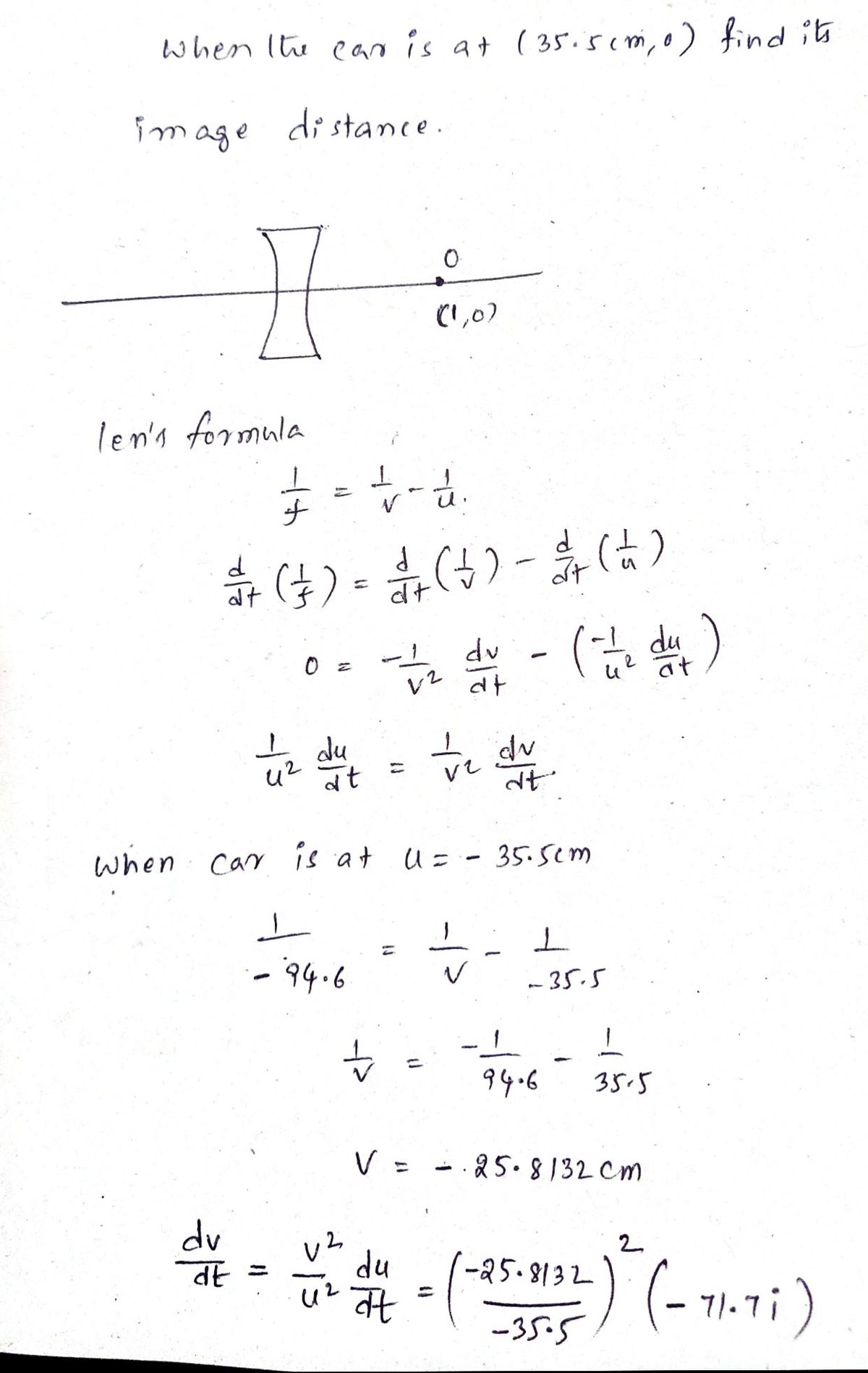 Physics homework question answer, step 2, image 1